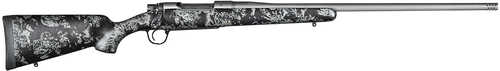 Christensen Arms Mesa FFT Full Size Bolt Action Rifle .28 Nosler 22" Threaded Barrel 3Rd Capacity Black Carbon Fiber Stock With Gray Webbing Tungsten Cerakote Finish