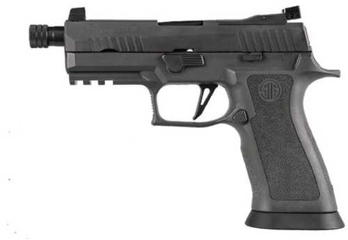 Sig Sauer P320 X-Carry Legion Double Action Only Semi-Automatic Pistol 9mm Luger 4.6" Barrel (3)-10Rd Steel Magazines XRAY3 Day/Night Sights Polymer X-Grips Gray PVD Applied Finish