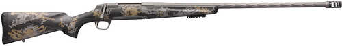 Click to see larger image. Browning X-Bolt Mountain Pro Long Range Bolt Action Rifle 6.5 Creedmoor 26" Fluted Barrel 4Rd Capacity X-Lock Scope Black Carbon Fiber Stock With Grey And Tan Accents Tungsten Gray Cerakote Finish