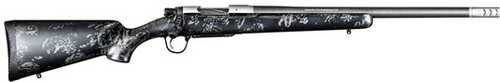 Christensen Arms Ridgeline FFT Titanium Bolt Action Rifle .308 Winchester 20" Carbon Fiber Wrapped SS Barrel 4Rd Capacity Synthetic Stock With Metallic Gray Accents Natural Bead Blast Finish