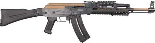 Blue Line Mauser AK-47 Semi-Automatic Rifle .22 Long 16.53" Rifled Threaded Barrel (1)-24Rd Magazine Adjustable Rear Sight Black Synthetic Stock Bronze Finish