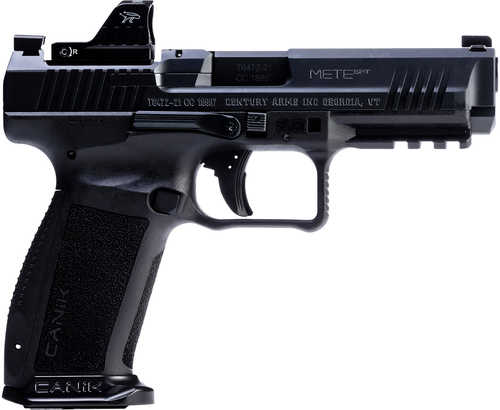 Canik Mete SFT Striker Fired Semi-Automatic Pistol 9mm Luger 4.46" Match Grade Barrel (2)-20Rd Magazines MeCanik MO1 Red Dot Included Matte Black Polymer Finish