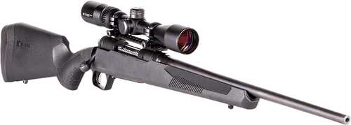 Savage 110 Apex Hunter XP Rifle 25-06 Rem 3-9X40 Vortex Crossfire II Scope Matte Finish Black Ergo Stock