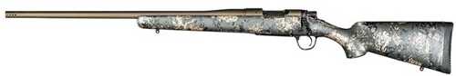 Christensen Arms Mesa FFT Bolt Action Rifle 7mm-08 Remington 20" Threaded Barrel 4 Round Capacity Left Handed Carbon With Green And Tan Accents Fiber Stock Burnt Bronze Cerakote Finish
