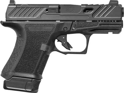 Shadow Systems CR920 Combat Striker Fired Semi-Automatic Pistol 9mm Luger 3.41" Spiral Fluted Black Barrel (2)-10Rd Magazines Green Tritium Front & Rear Night Sights Polymer Finish