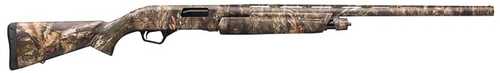 Click to see larger image. Winchester SXP Universal Hunter Pump Action Shotgun 12 Gauge 3.5" Chamber 28" Vent Rib Barrel 4 Round Capacity TruGlo Fiber Optic Fixed Sights Mossy Oak DNA Camouflage Synthetic Finish