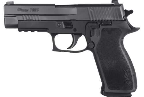 Sig Sauer P220 Elite Semi-Automatic Pistol .45 ACP 4.4" Barrel (2)-8Rd Magazines Siglite Front & Rear Sights One Piece Ergonomic Grips Black Finish