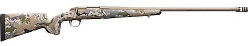 Browning X-Bolt Hells Canyon Long Range McMillan Bolt Action Rifle .300 Winchester Magnum 26" Fluted Heavy Sporter Barrel (1)-3Rd Magazine OVIX Camouflage Game Scout Stock Smoked Bronze Cerakote Finish