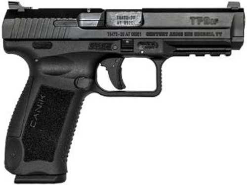 Century Canik TP9SF Semi-Automatic Pistol 9mm Luger 4.46" Barrel (2)-18Rd Full Size Magazines White Dot Front & Blackout U-Notch Rear Sights Synthetic Finish