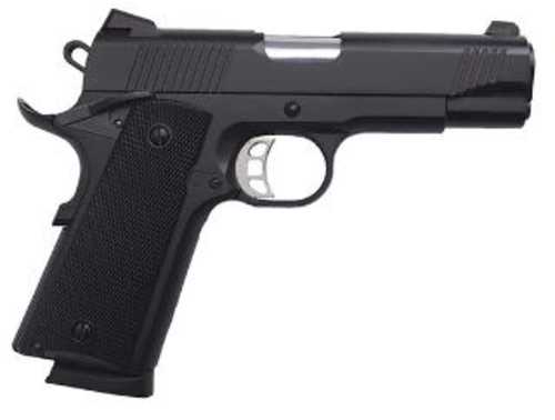 SDS Imports Tisas 1911 Carry Single Action Semi-Automatic Pistol 9mm Luger 4.25" Hammer Forged Stainless Steel Barrel (2)-9Rd Magazines Novak Style Three Dot Sights Black Polymer Finish