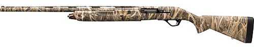 Winchester SX4 Left Handed Model Waterfowl Hunter Semi-Automatic Shotgun 12 Gauge 3.2" Chamber 26" Barrel 4 Round Capacity TruGlo Fiber Optic Front Sight Composite Stock Mossy Oak Shadow Grass Habitat Camouflage Finish