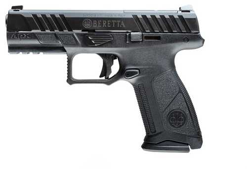 Beretta APX A1 Single Action Semi-Automatic Pistol 9mm Luger 4.25" Barrel (2)-10Rd Magazines Tritium Front & Black Rear Night Sights Matte Polymer Finish