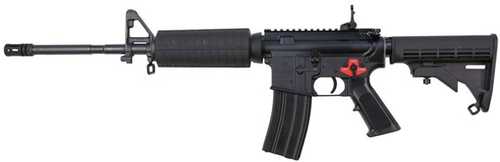Click to see larger image. Bushmaster M4 Patrolman Semi-Automatic Rifle .223 Remington 16" Barrel (1)-30Rd Magazine A2 Front/Flip-Up Rear Adjustable Sights 6 Position Collapsible Stock Matte Black Finish