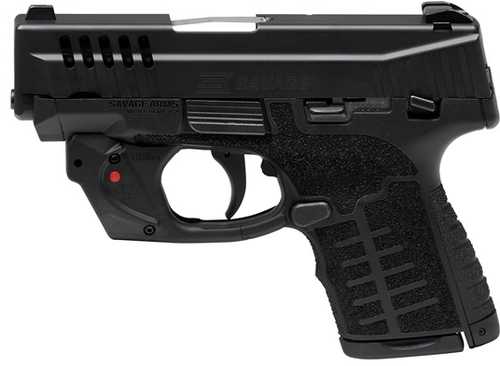 Savage Arms Stance MC9MS Striker Fired Semi-Automatic Pistol 9mm Luger 3.2" Barrel (1)-7Rd & (1)-10Rd Magazines 3-Dot Fixed Sights Black Polymer Finish