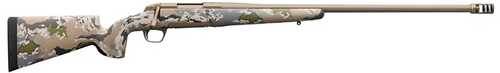 Browning X-Bolt Hells Canyon McMillan Long Range Bolt Action Rifle 6.5 PRC 26" Fluted Heavy Sporter Barrel (1)-3Rd Magazine Drilled & Tapped OVIX Game Scout Camouflage Stock Smoked Bronze Cerakote Finish