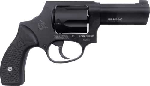 Taurus USA, 905, Revolver, Double Action Only, 9MM, 3" Barrel, Black Cerakote Finish, Steel Frame, Custom G10 Service Grips, AmeriGlo Front Night Sight, 5Rd