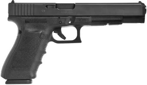 Glock G40 Gen4 MOS Double Action Only Semi-Automatic Pistol 10MM Auto 6.02" Cold Hammer Forged Barrel (3)-15Rd Magazines Adjustable Sights Matte Black Polymer Finish