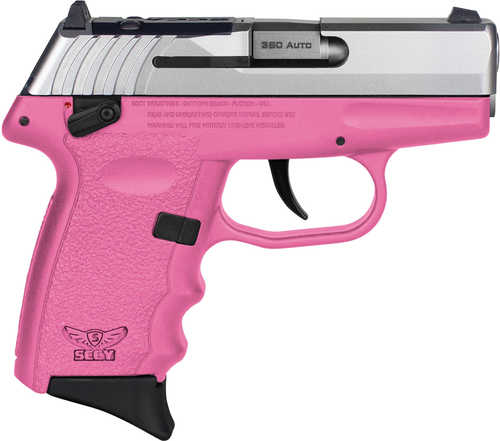 SCCY CPX-4 Pistol with Red Dot 380 ACP 2.96" Barrel 10+1 Capacity Pink Finish