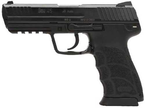 Heckler and Koch HK45 (V7) Double Action Only Semi-Automatic Pistol .45 ACP 4.46" Barrel (2)-10Rd Magazines Adjustable 3-Dot Sights Blued Polymer Finish