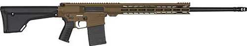 CMMG Endeavor MK3 Semi-Automatic Rifle .308 Winchester 24" Barrel (1)-20Rd Magazine Black Synthetic Stock Cerakote Midnight Bronze Finish