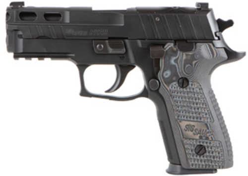 Sig Sauer P229 Pro Compact Double/Single Action Semi-Automatic Pistol 9mm Luger 3.9" Barrel (3)-10Rd Magazines XRAY3 Day/Night Sights Hogue Black/Gray Piranha G-Mascus Grips Finish