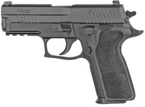 Sig Sauer P229 Compact Double/Single Action Semi-Automatic Pistol 9mm Luger 3.9" Barrel (2)-10Rd Magazines SIGLITE Night Sights Black Finish