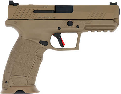 SDS Imports PX-9 Gen3 Semi-Auto Pistol 9mm Luger 4.11" Barrel (1)-18Rd,(1)-20Rd Mags Fiber Optic Front, Black Serrated Adjustable Rear Sights Right Hand Flat Dark Earth Polymer Finish