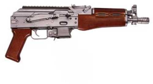 Kalashnikov KP-9 Semi-Automatic Tactical Pistol 9mm Luger 9.33" Barrel (1)-10Rd Magazine Red Wood Stock And Handguard Gray Steel Finish