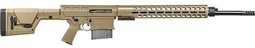 DRD Tactical Kivaari Semi-Automatic Rifle .338 Lapua 24" Barrel (2)-10Rd Magazines Black Adjustable Synthetic Stock Flat Dark Earth Finish