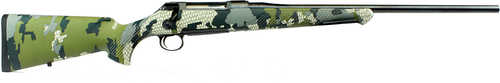 Sauer 100 Full Size Bolt Action Rifle 6.5 Creedmoor 22" Barrel 5 Round Capacity Drilled & Tapped KUIU Verde Camouflage Synthetic Stock Matte Blued Finish