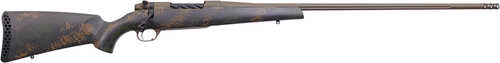 <span style="font-weight:bolder; ">Weatherby</span> Mark V Backcountry 2.0 Left Handed Bolt Action Rifle <span style="font-weight:bolder; ">6.5</span> <span style="font-weight:bolder; ">RPM</span> 24" Barrel 4 Round Capacity Carbon Fiber Stock With Green & Brown Camouflage Patriot Cerakote Finish