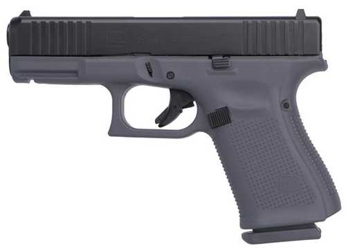 Glock G19 G5 Safe Action Semi-Automatic Pistol 9mm Luger 4.02" Marksman Barrel (3)-10Rd Magazines Fixed Sights Black Slide Gray Polymer Finish