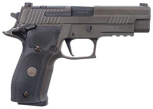Sig Sauer P226 Legion Series Semi-Automatic Pistol 9mm Luger 4.4" Rifled Barrel (3)-10Rd Magazines X-RAY3 Front & Rear Sights Black G10 Grips Gray Finish
