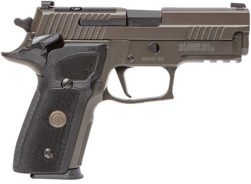 Sig Sauer P229 Legion Series Semi-Automatic Pistol 9mm Luger 3.9" Rifled Barrel (3)-10Rd Magazines X-RAY3 Front & Rear Sights Black G10 Grips Gray Finish
