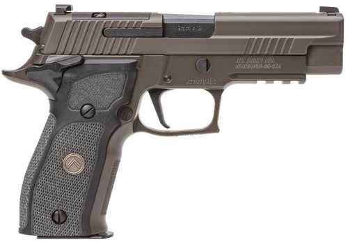 Sig Sauer P226 Legion Series Semi-Automatic Pistol 9mm Luger 4.4" Rifled Barrel (3)-15Rd Magazines X-RAY3 Sights G10 Black Grips Gray Finish