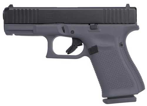 Glock G19 G5 Safe Action Semi-Automatic Pistol 9mm Luger 4.02" Marksman Barrel (3)-15Rd Magazines Fixed Sights Black Slide Gray Polymer Finish