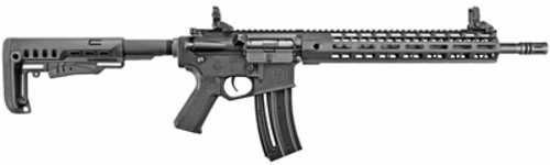 Used Walther Tac R1 Semi-Automatic AR Rifle .22 Long 16.1" Threaded Barrel (1)-20Rd Magazine Front/Rear Flip Sights MFT Minimalist Stock Black Finish Blemish (Damaged Box)