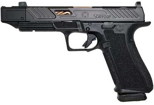Shadow Systems DR920P Elite Semi-Automatic Pistol 9mm Luger 4.4" Integrated Compensater Bronze Barrel (1)-17Rd Magazine Fixed Sights Black Polymer Finish