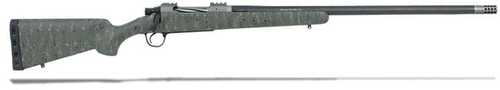 <span style="font-weight:bolder; ">Christensen</span> Arms Summit TI Bolt Actoin Rifle .28 Nosler 26" 416 Stainless Steel Barrel 3 Round Capacity Green With Black & Tan Carbon Fiber Fixed Sporter Stock Natural Titanium Finish