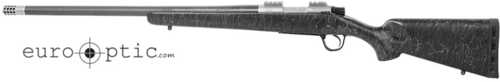 Christensen Arms Summit TI Bolt Actoin Rifle 6.5 PRC 24" Carbon Fiber Wrapped Barrel 3 Round Capacity Black With Gray Webbing Fixed Sporter Stock Natural Titanium Finish
