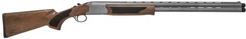 Pointer Acrius Over/Under Shotgun 12 Gauge 3" Chamber 28" Raised & Ventilated Rib Barrel 2 Round Capacity Fiber Optic Front Sight Turkish Walnut Stock Gray Cerakote Finish