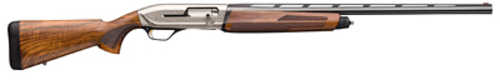 Browning Maxus II Ultimate Semi-Automatic Sporting Shotgun 12 Gauge 3" Chamber 28" Vent Rib Barrel 4 Round Capacity Fiber Optic Front Sight Walnut Stock Nickel Plated Finish