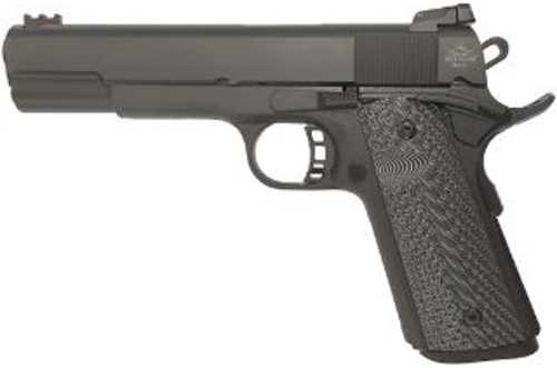 Rock Island Armory M1911-A1 Single Action Semi-Automatic Pistol 9mm Luger 5" Barrel (1)-10Rd Magazine MPS1 Adjustable Rear, Fiber Optic Front Sights G10 Grips Black Parkerized Finish