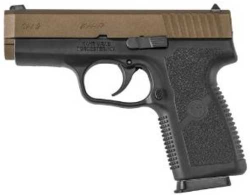 Kahr Arms CW9 Double Action Only Semi-Automatic Pistol 9mm Luger 3.5" Barrel (1)-7Rd Magazine Pinned Polymer Front Drift Adjustable Rear Sights Burnt Bronze Cerakote Slide Black Finish