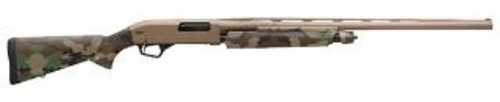 Winchester SXP Hybrid Hunter Pump Action Shotgun 12 Gauge 3.5" Chamber 28" Barrel 4 Round Capacity TRU-GLO Fiber Optic Fixed Sights Woodland Camouflage Composite Stock Flat Dark Earth Permacote Finish
