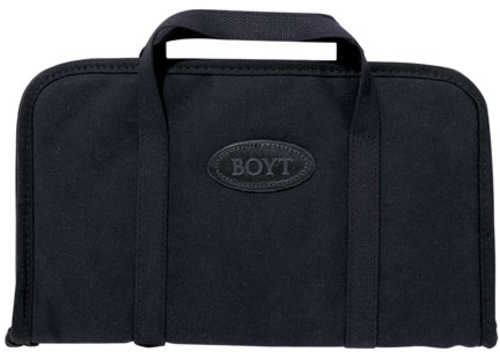 Boyt Harness 0Pp650003 Rectangular Pistol Rug Handgun Black Canvas 13" X 7"