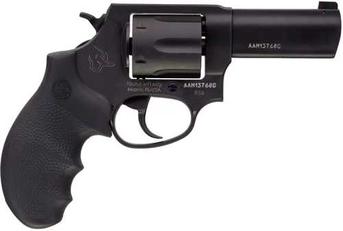 Taurus 856 Double/Single Action Revolver .38 Special 2" Barrel 6 Round Capacity Serrated Ramp Front, Fixed Rear Sights Rubber Grips Matte Stainless Steel Finish