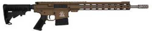 Great Lakes Firearms <span style="font-weight:bolder; ">AR10</span> Semi-Automatic Rifle .308 Winchester 18" Stainless Steel Barrel (1)-10Rd Magazine Black Mil-Spec 6-Position Adjustable Stock Bronze Cerakote Finish