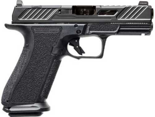 Shadow Systems XR920 Elite Semi-Automatic Pistol 9mm Luger 4" Fluted Unthreaded Black Barrel (2)-17Rd Magazines Fixed Sights Polymer Finish