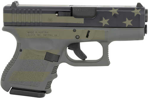 Glock G27 Gen3 Subcompact 40 S&W 3.43" Barrel 9+1, Operator Flag Cerakote